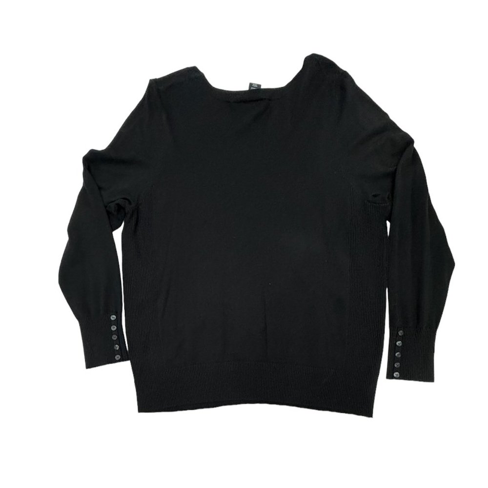 Lane Bryant Women Sz 18/20 V Neck Long Sleeve Sweater Lightweight - Picture 3 of 7